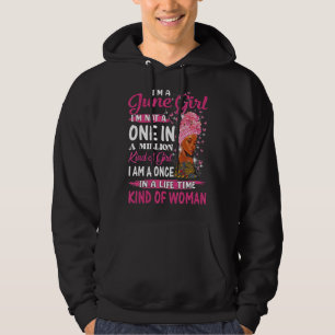 Juniflicka jag är inte en av en fågellips hoodie