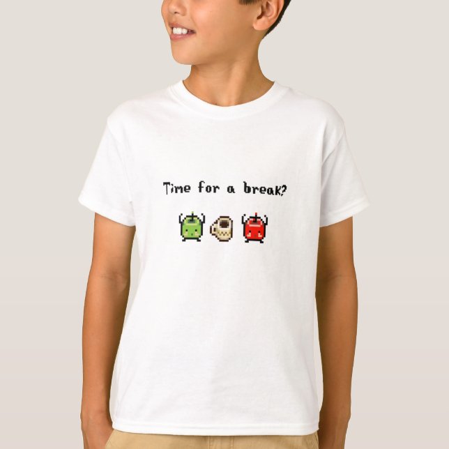 Junimo Tea Break Stardew Valley T Shirt (Framsida)