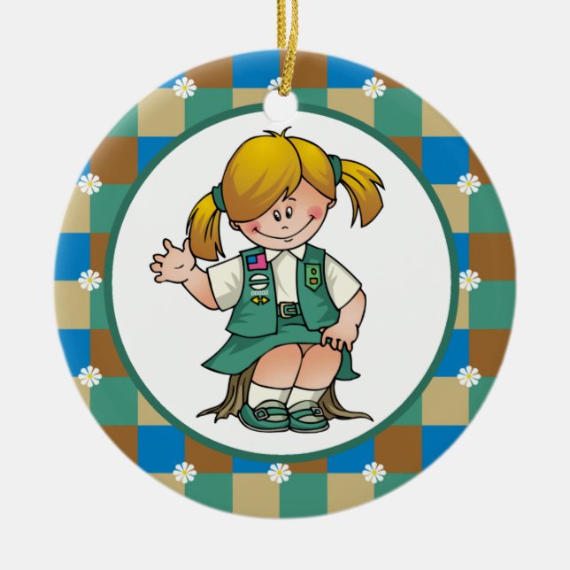 Junior 5 julgransprydnad keramik (Framsidan)