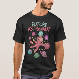 Junior Astronaut Astronomy Space Planets future as T Shirt