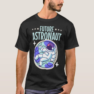 Junior Astronaut Science Kids Rymden Future A T Shirt