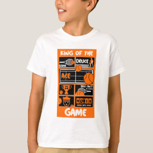 Junior Boys Tennis Player T Shirt