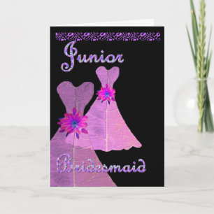 Junior Bridesmaid bjudande ROSA Gown Inbjudan
