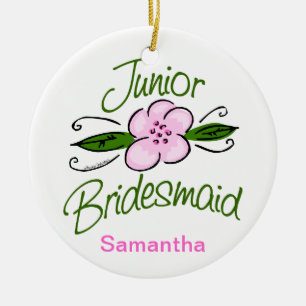 Junior Bridesmaid Julgransprydnad Keramik