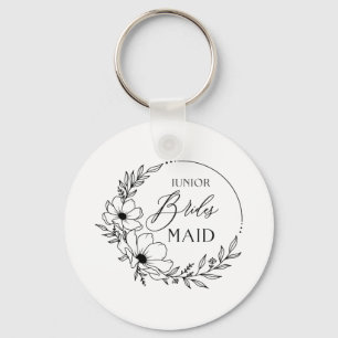 junior bridesmaid nyckelring