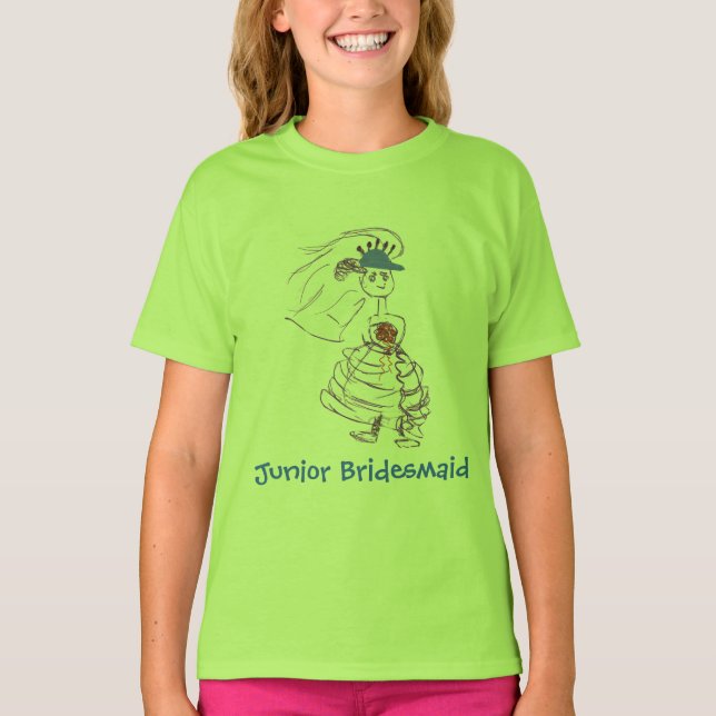 Junior Bridesmaid Tee (Framsida)