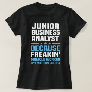 Junior Business Analyst T Shirt