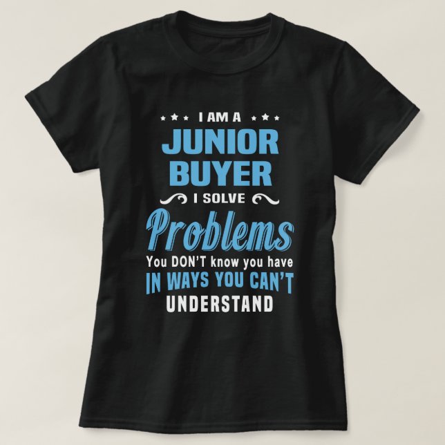 Junior Buyer T Shirt (Design framsida)