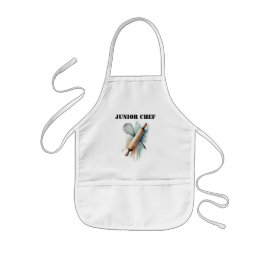 Junior Chef Apron - Whimsical Watercolor Edition Barnförkläde