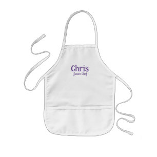 Junior Chef Barn Apron Matlagning Födelsedag Barnförkläde