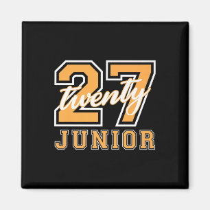 Junior Class 2027 Studenten Back to school Orange Magnet