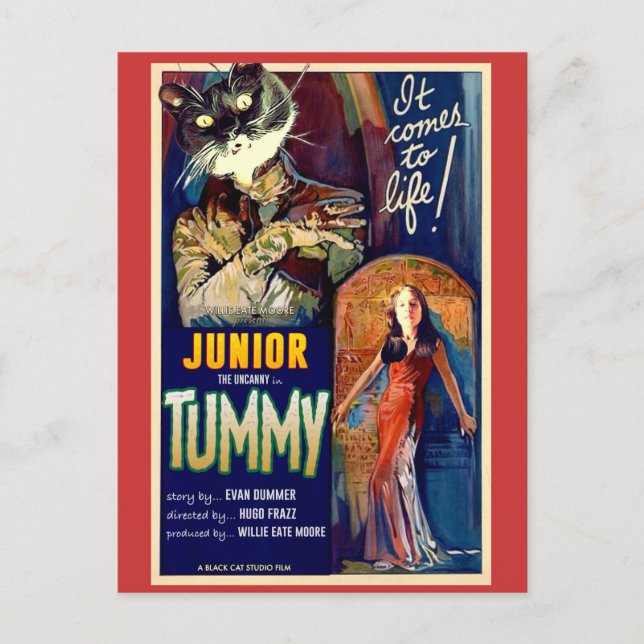 Junior det märkliga vykortet vykort (Framsida)