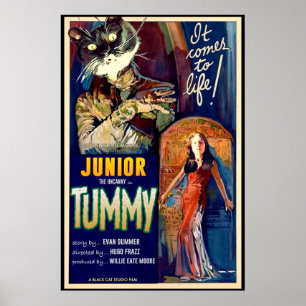 Junior det Uncanny i tummyen! Poster