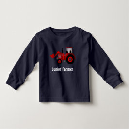 ’Junior Farmer’ och Red Loader Tractor Tee