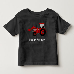 ’Junior Farmer’ och Red Loader Tractor Tee