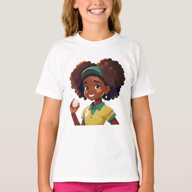 Junior Golf T-Shirt (Framsida)