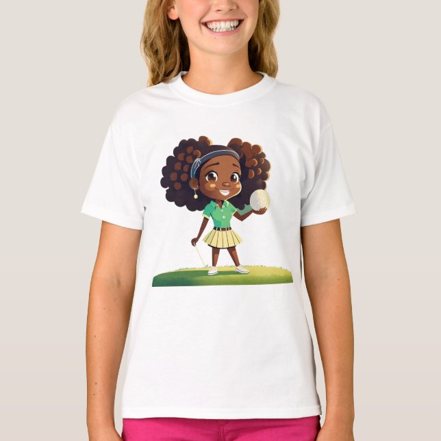 Junior Golf T-Shirt (Framsida)