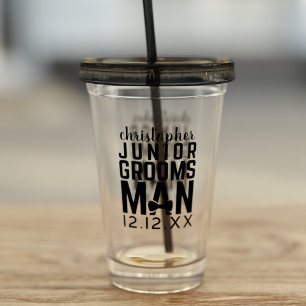 Junior Groomsman Wedding Favor Tumbler Take Away Mugg