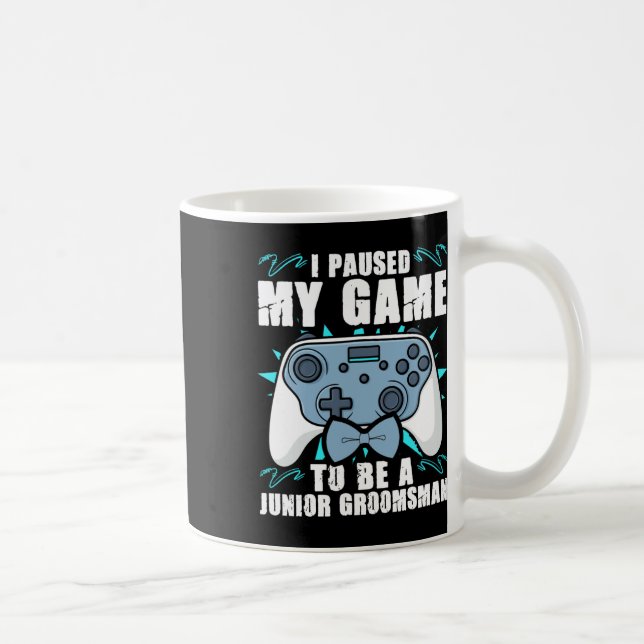 Junior Groomsmannen Videospelare Junior Groomsmänn Kaffemugg (Höger)