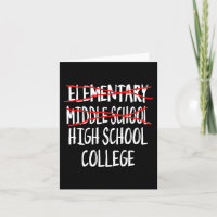 Junior High Studenten - Funny Mitten School Gradu