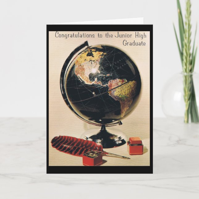 Junior High Studenten Kort (Framsida)