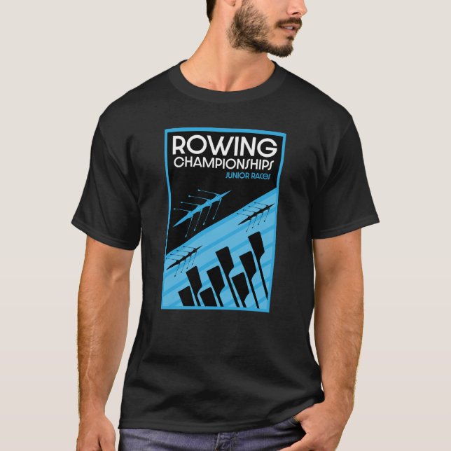 Junior Internationell Rwing T Shirt (Framsida)