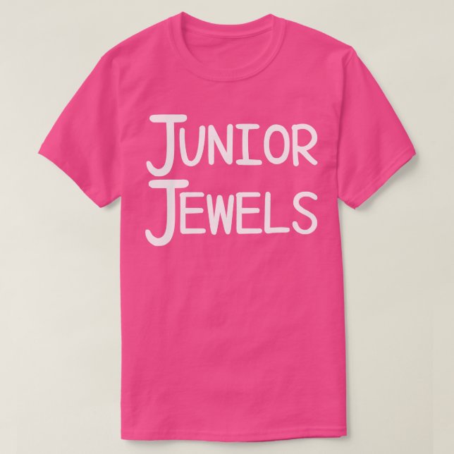 Junior jewels t shirt (Design framsida)