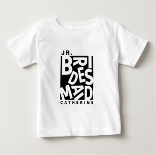 Junior Jr. Bridesmaid, bröllopsfest T Shirt