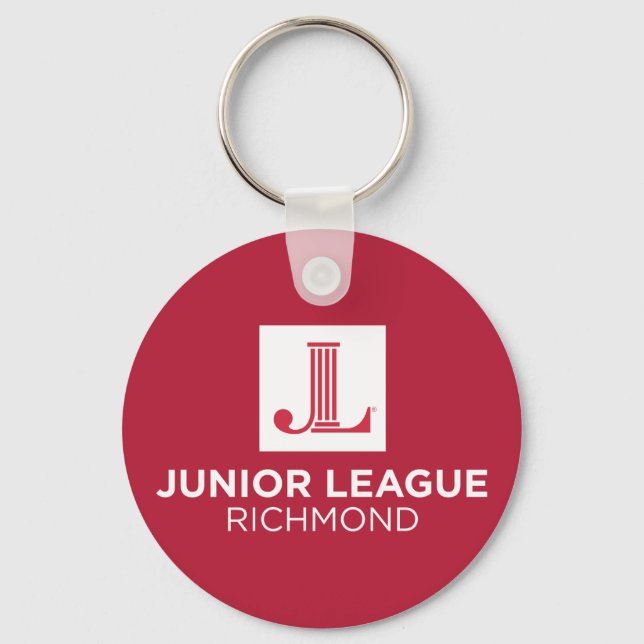 Junior League of Richmond Keychain Nyckelring (Framsida)