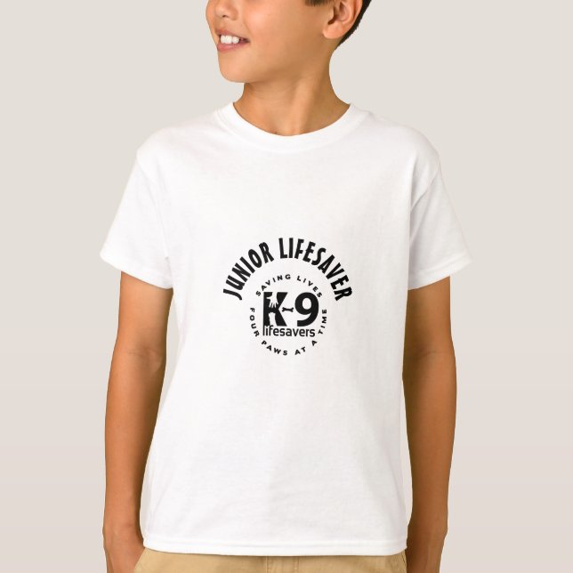 Junior Lifesaver T-shirt-More färger tillgängligt T Shirt (Framsida)