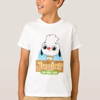 Junior på jobbet tee shirt