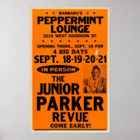 Junior Parker Peppermint Lounge Conge Poster