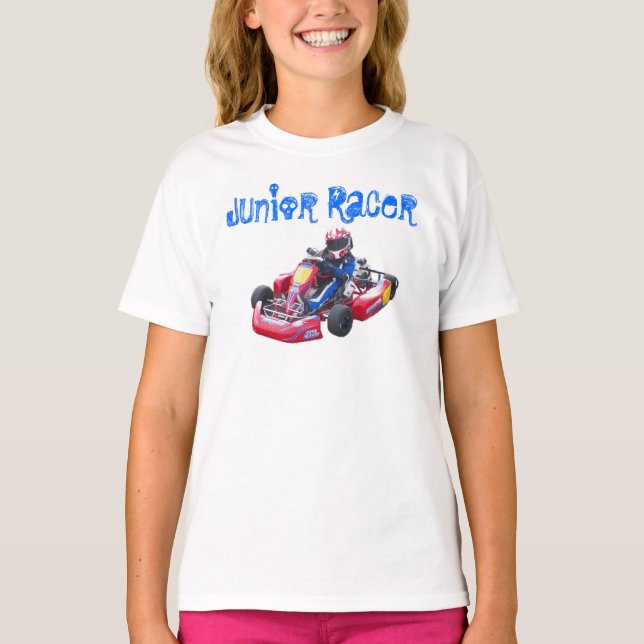 Junior Racer Shirt T-shirt (Framsida)