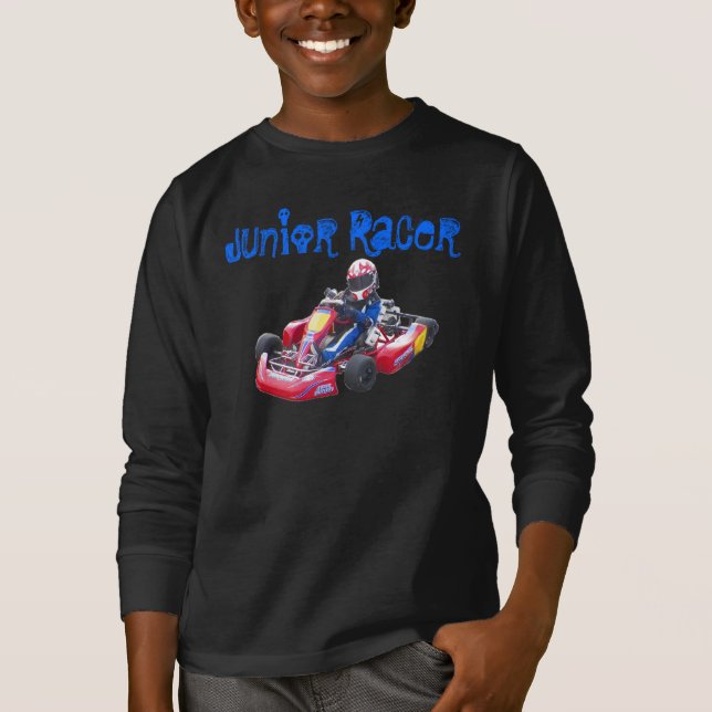 Junior Racer Shirt T-shirt (Framsida)