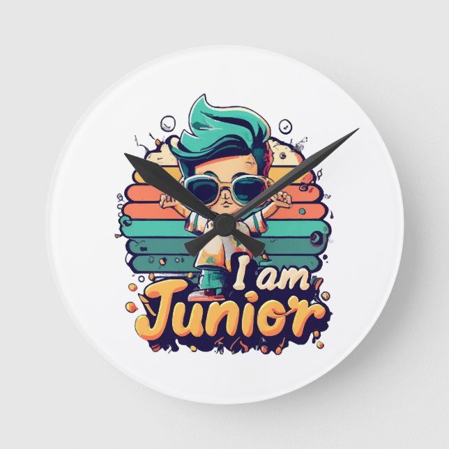 Junior Rund Klocka (Framsida)