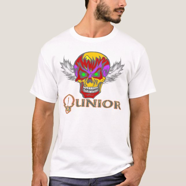 Junior - skallevingar tee shirt (Framsida)