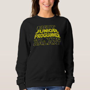 Juniorprogrammerare Rymdbaksidesdesign T Shirt