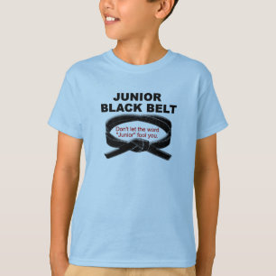 Juniorsvartbälte 1,1 tee shirt
