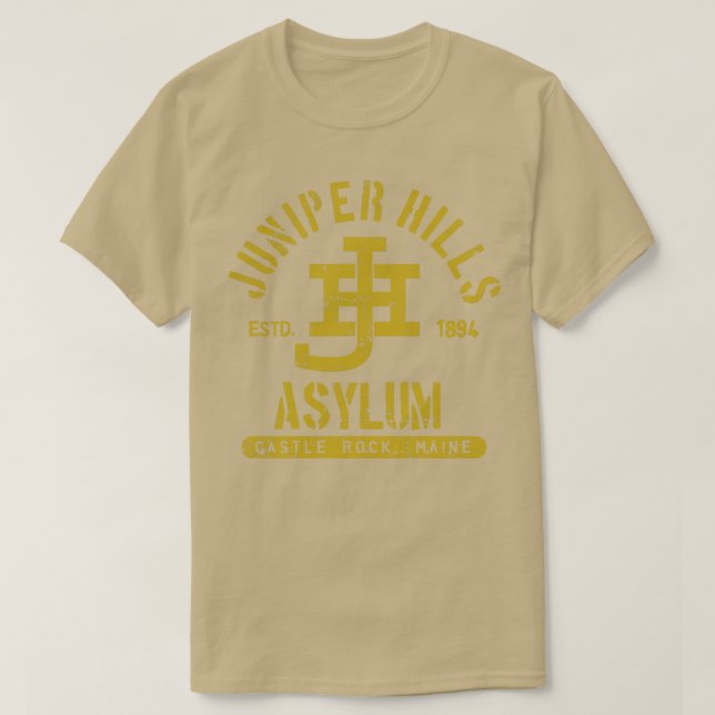 Juniper Backe Asylum T Shirt (Design framsida)