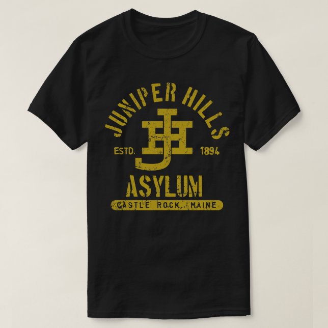 Juniper Backe Asylum T Shirt (Design framsida)