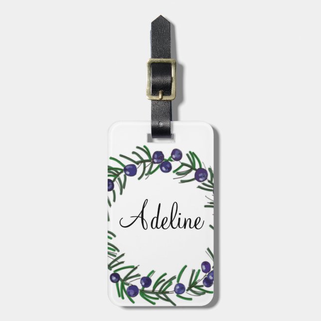 Juniper Bag-Märkre Bagagebricka (Vertikal Framsida)