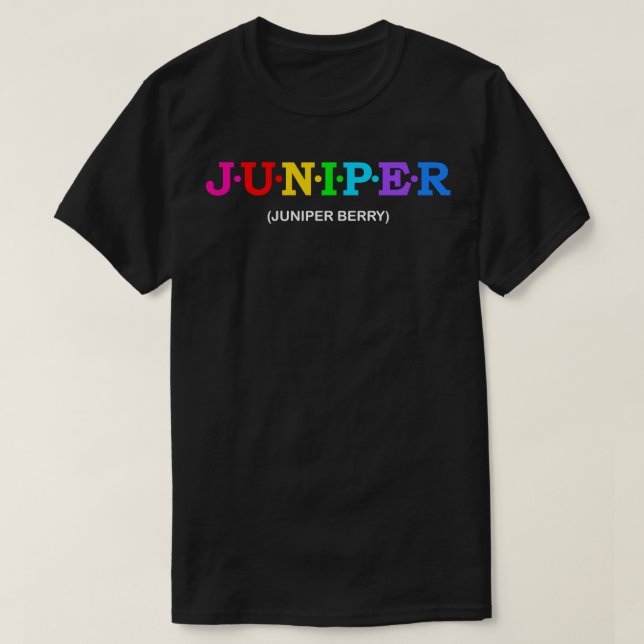 Juniper Juniper Berry T Shirt (Design framsida)