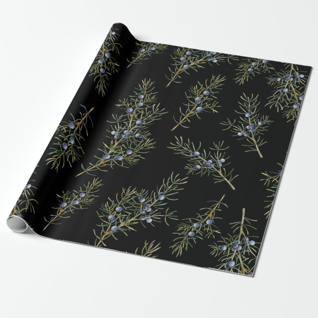 Juniper Mönster Presentpapper (Utrullad)
