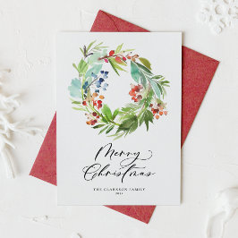 Juniper och Holly WandeGod jul Julkort