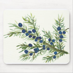 Juniper twig med blåbär musmatta