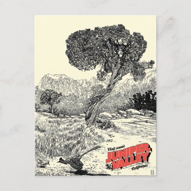 Juniper Valley Wilderness - vykort (Framsida)