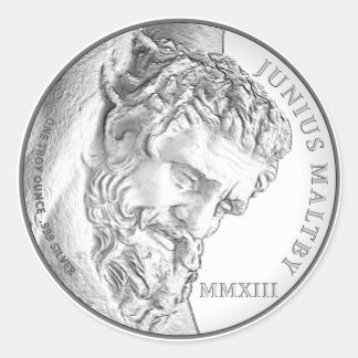 Junius Maltby Channel Runt Klistermärke