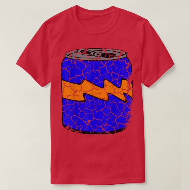Junk Food Cooking Foodie Soda Pop Distressed  T Shirt (Design framsida)