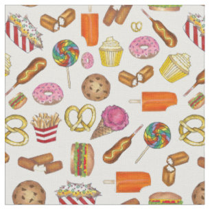 Junk Food Junkie Burger Donut Lollipop Ice Cream Tyg