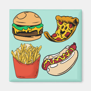 Junk Food Magnet